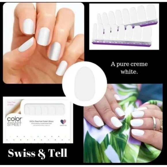 Swiss‎ and Tell Color Street Nail Strips - Picture 1 of 1